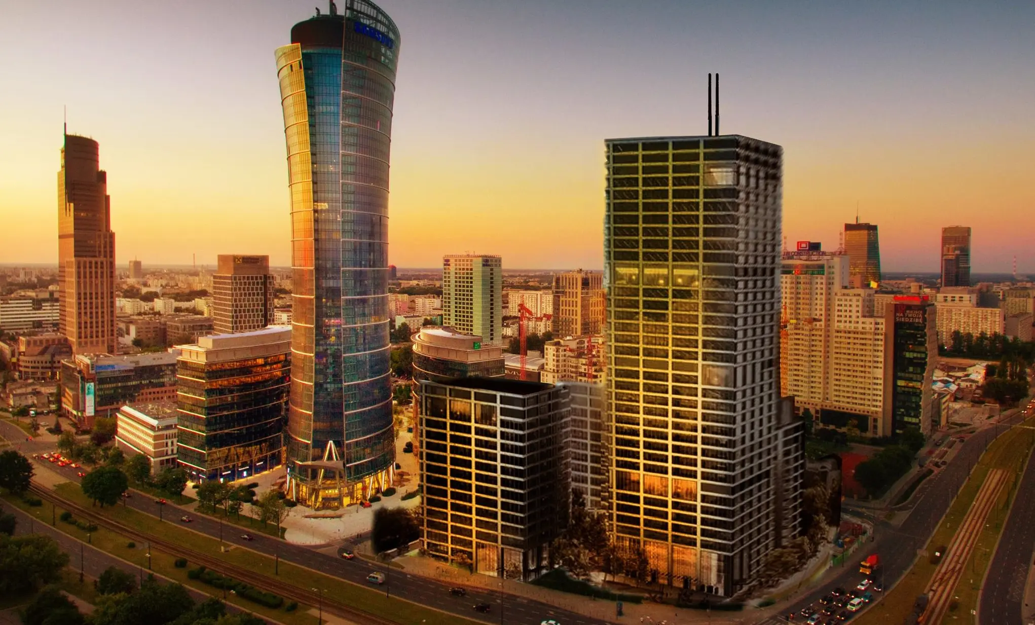 Rondo Daszyńskiego nie zwalnia tempa – nowe centrum biznesowe Warszawy bije kolejne rekordy